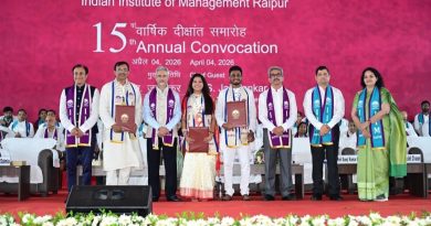 India’s External Affairs Minister Graces IIM Raipur’s 15th Annual Convocation