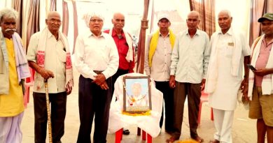 गोबरी के दीवान सिरोतन सिंह मरावी को हजारों लोगों ने दी श्रद्धांजलि.