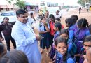 स्कूल शिक्षा मंत्री श्री गजेन्द्र यादव ने बच्चों से किया आत्मीय संवाद,*