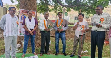 शासकीय सेवक रिटायरमेंट के बाद गांव में शिक्षा, स्वास्थ्य, संस्कृति एवं नशा मुक्ति के लिए काम करें–आर एन ध्रुव
