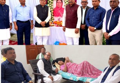 ग्राम परसाही (अकलतरा) के गौंटिया श्याम सुन्दर सिंह मरकाम को पत्नी शोक … श्रद्धांजलि देने खरौद राज के गोंडवाना समाज के लोगों का लगा ताँता