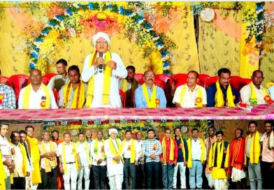 बुन्देलहीनपाठ (पिथौरा ) में बिंझवार समाज ने मनाया “नवाखाई” और “करम” पूजा उत्सव ..