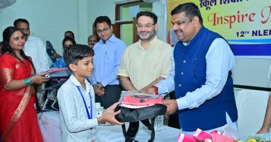 इंस्पायर अवार्ड योजना से बच्चों में नवाचार और वैज्ञानिक सोच को मिल रहा प्रोत्साहन – शिक्षा मंत्री श्री गजेन्द्र यादव*