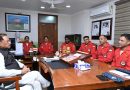मुख्यमंत्री श्री विष्णु देव साय से भारतीय वायु सेना की सारंग हेलीकॉप्टर डिस्प्ले टीम ने की सौजन्य मुलाकात