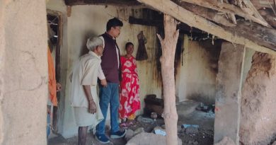 चक्रवाती तूफान की दोहरी मार: किसानों के मकान क्षतिग्रस्त, फसलें बर्बाद